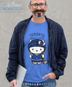 Toronto Maple Leafs Hello Kitty Shirt Long Sleeve Tee