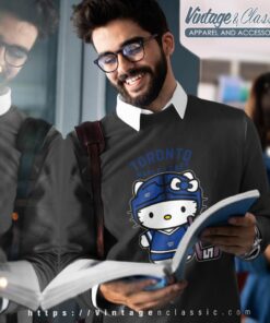 Toronto Maple Leafs Hello Kitty Shirt Sweatshirt