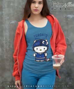 Toronto Maple Leafs Hello Kitty Shirt Tank Top Racerback