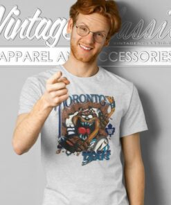 Toronto Maple Leafs Looney Tunes Taz Hockey T Shirt
