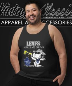 Toronto Maple Leafs Make Me Drinks Tank Top Racerback