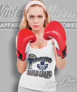 Toronto Maple Leafs Retro Logo 1992 Nhl Tank Top Racerback