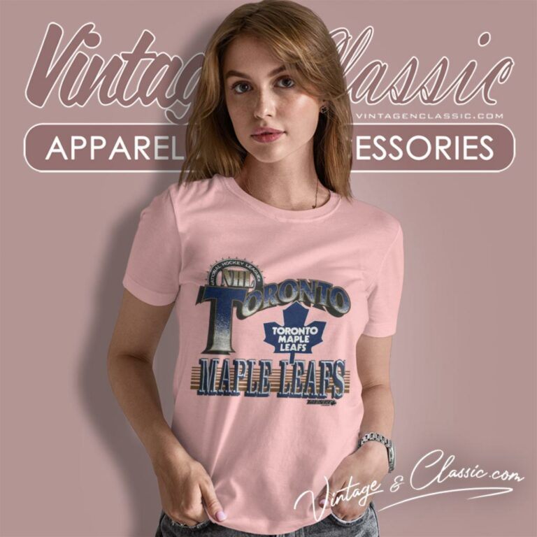 Toronto Maple Leafs Retro Logo 1992 Nhl Women T Shirt Toronto Maple Leafs Retro Logo 1992 Nhl Women T Shirt