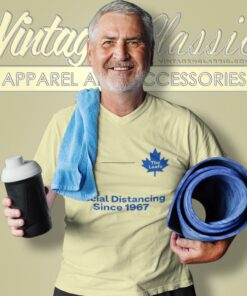 Toronto Maple Leafs Social Distancing Since 1967 V Neck TShirt