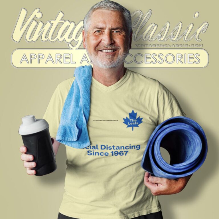 Toronto Maple Leafs Social Distancing Since 1967 V Neck TShirt Toronto Maple Leafs Social Distancing Since 1967 V Neck TShirt