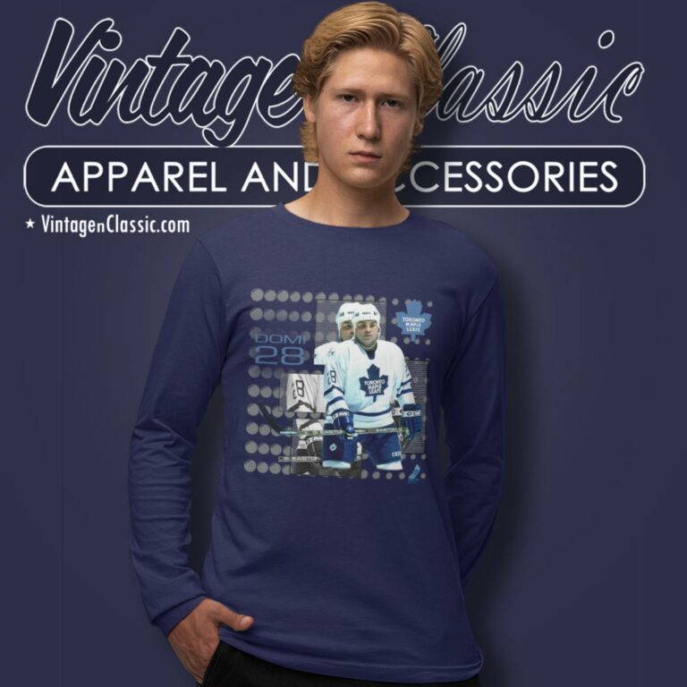 Toronto Maple Leafs Tie Domi Starter Potvin Sundin Gilmour Long Sleeve Tee Toronto Maple Leafs Tie Domi Starter Potvin Sundin Gilmour Long Sleeve Tee