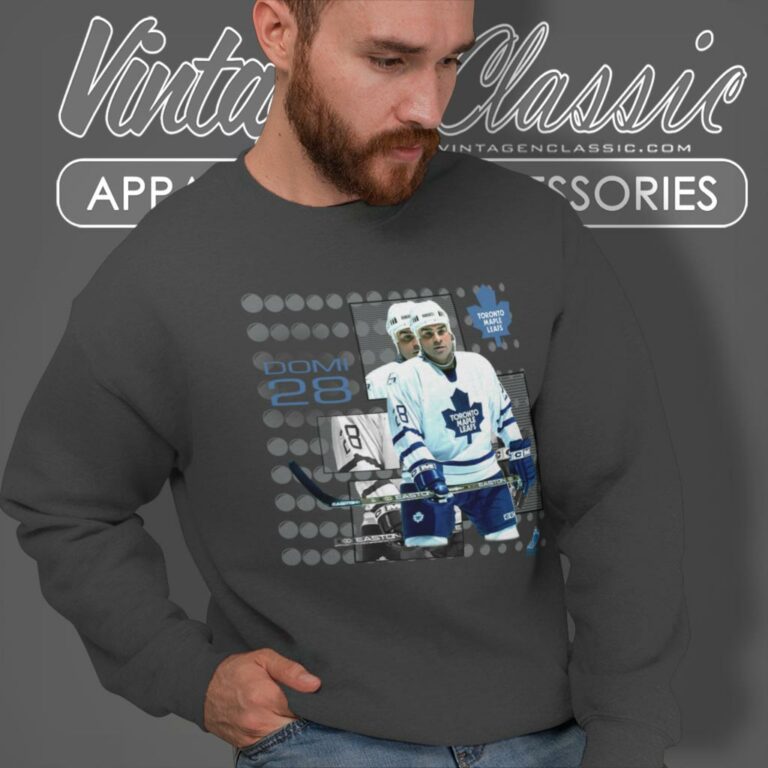 Toronto Maple Leafs Tie Domi Starter Potvin Sundin Gilmour Sweatshirt Toronto Maple Leafs Tie Domi Starter Potvin Sundin Gilmour Sweatshirt