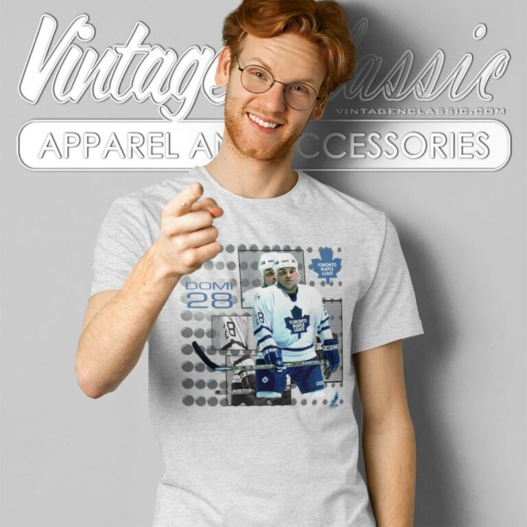 Toronto Maple Leafs Tie Domi Starter Potvin Sundin Gilmour T Shirt Toronto Maple Leafs Tie Domi Starter Potvin Sundin Gilmour T Shirt