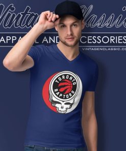 Toronto Raptors Grateful Dead Steal Your Face Shirt 5 Toronto Raptors Grateful Dead Steal Your Face V Neck TShirt