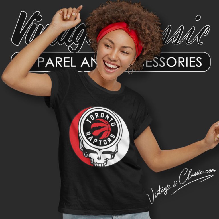 Toronto Raptors Grateful Dead Steal Your Face Women T Shirt Toronto Raptors Grateful Dead Steal Your Face Women T Shirt