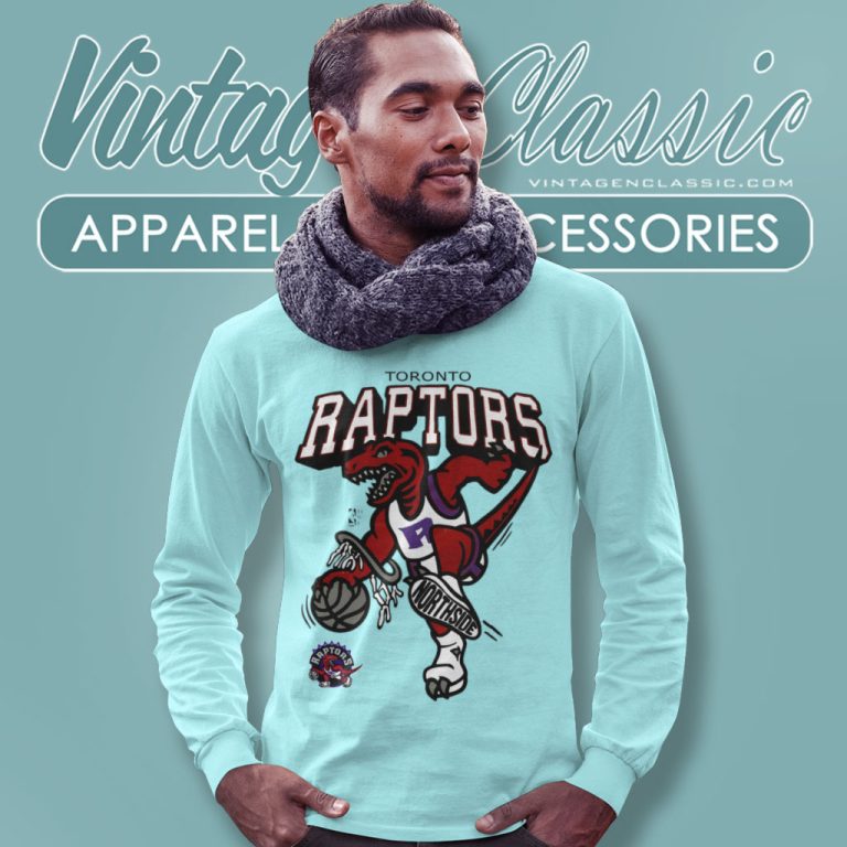 Toronto Raptors Logo Basketball Team Long Sleeve Tee Toronto Raptors Logo Basketball Team Long Sleeve Tee