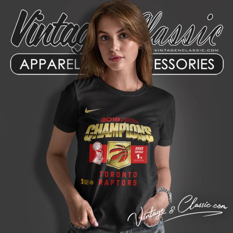 Toronto Raptors Nike 2019 Nba Finals Champions Locker Room Women T Shirt Toronto Raptors Nike 2019 Nba Finals Champions Locker Room Women T Shirt