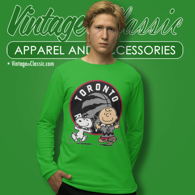 Toronto Raptors Shirt Snoopy And Charlie Brown Long Sleeve Tee Toronto Raptors Shirt Snoopy And Charlie Brown Long Sleeve Tee