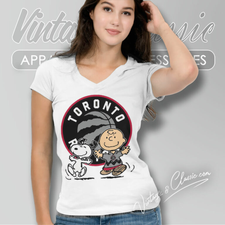 Toronto Raptors Shirt Snoopy And Charlie Brown V Neck TShirt Toronto Raptors Shirt Snoopy And Charlie Brown V Neck TShirt