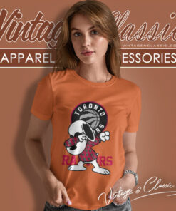 Toronto Raptors Snoopy Dabbing Shirt 5 Toronto Raptors Snoopy Dabbing Women T Shirt
