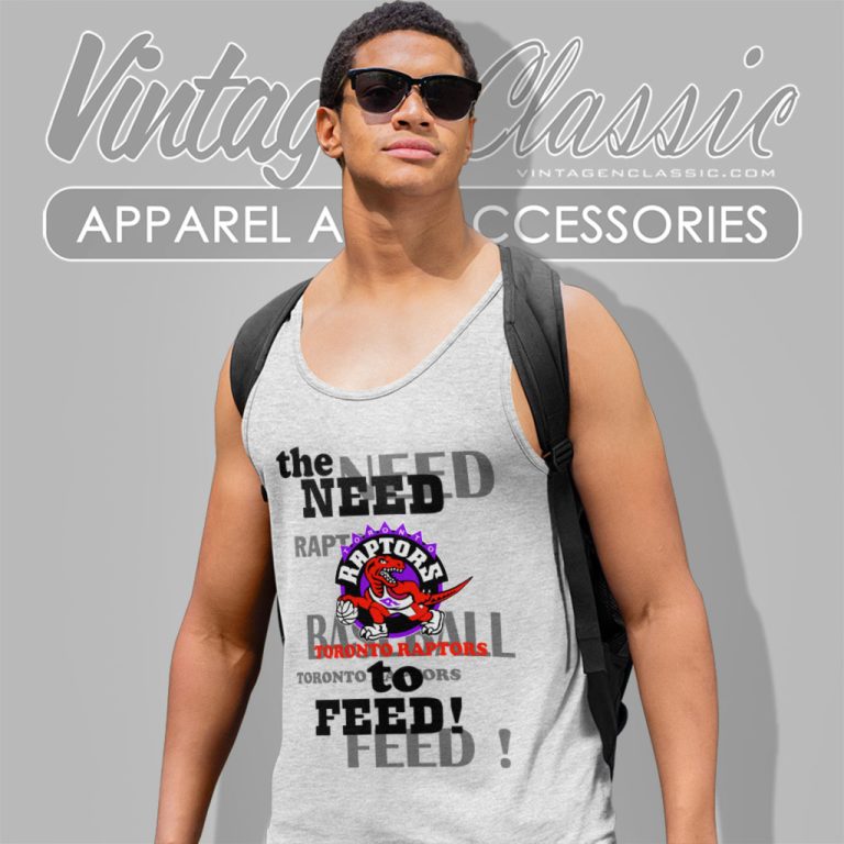 Toronto Raptors The Need To Feed Tank Top Racerback Toronto Raptors The Need To Feed Tank Top Racerback