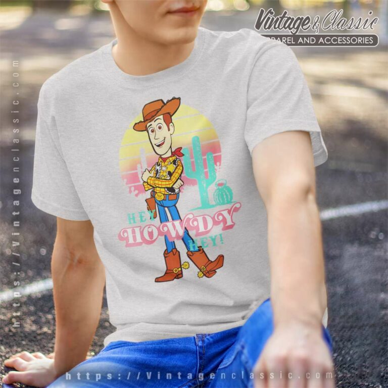Toy Story 4 Hey Howdy Hey Retro Portrait T Shirt Toy Story 4 Hey Howdy Hey Retro Portrait T Shirt