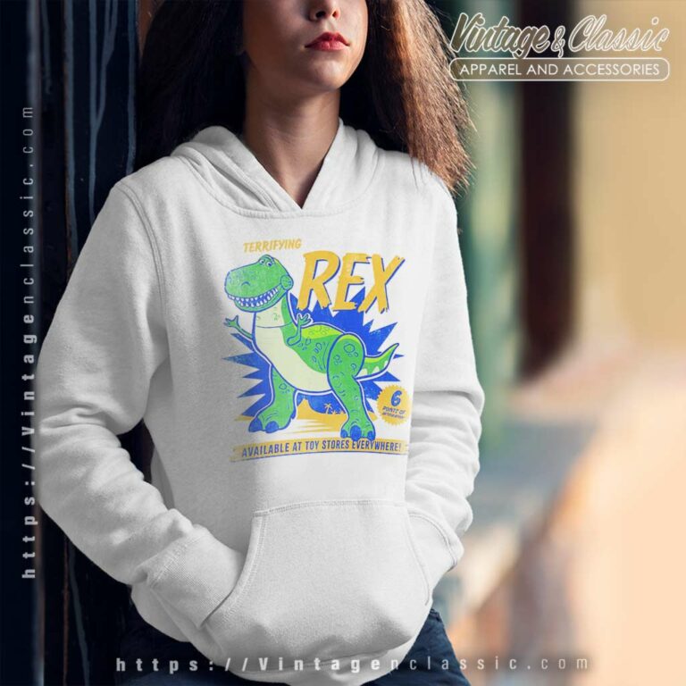 Toy Story 4 Rex Terrifying Dinosaur Hoodie Toy Story 4 Rex Terrifying Dinosaur Hoodie
