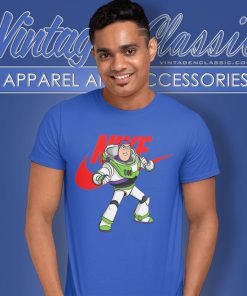 Toy Story Buzz Lightyear Nike Logo T Shirt