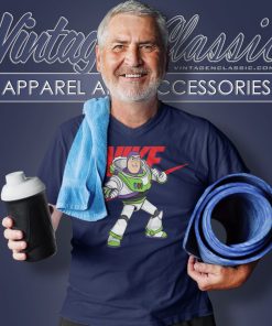 Toy Story Buzz Lightyear Nike Logo V Neck TShirt