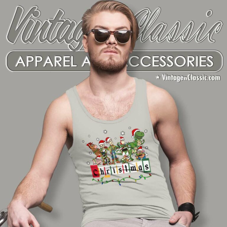 Toy Story Christmas Shirt Gift For Fans Tank Top Racerback Toy Story Christmas Shirt Gift For Fans Tank Top Racerback