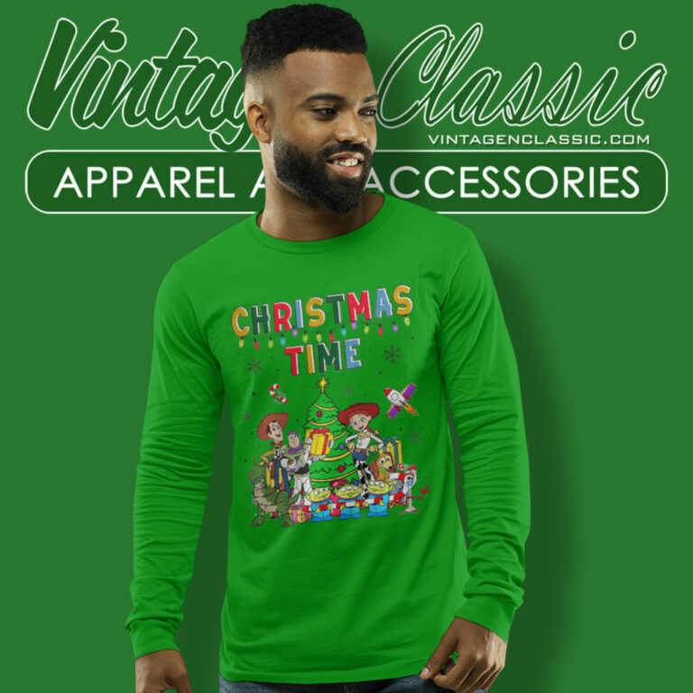 Toy Story Christmas Time Long Sleeve Tee Toy Story Christmas Time Long Sleeve Tee