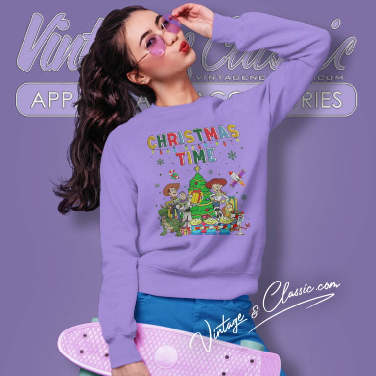 Toy Story Christmas Time Sweatshirt Toy Story Christmas Time Sweatshirt