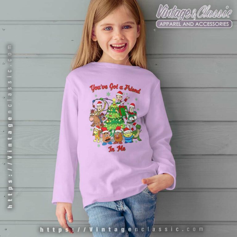 Toy Story Christmas Youve Got A Friends In Me kids Longsleeve Toy Story Christmas Youve Got A Friends In Me kids Longsleeve
