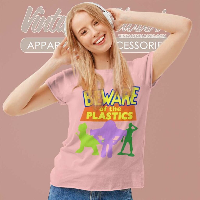 Toy Story Disney Beware Of The Plastics Women TShirt Toy Story Disney Beware Of The Plastics Women TShirt