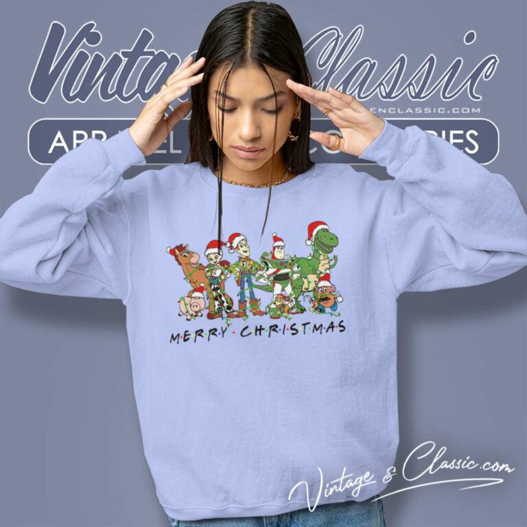 Toy Story Friends Merry Christmas Sweatshirt Toy Story Friends Merry Christmas Sweatshirt