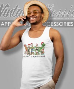 Toy Story Friends Merry Christmas Tank Top Racerback