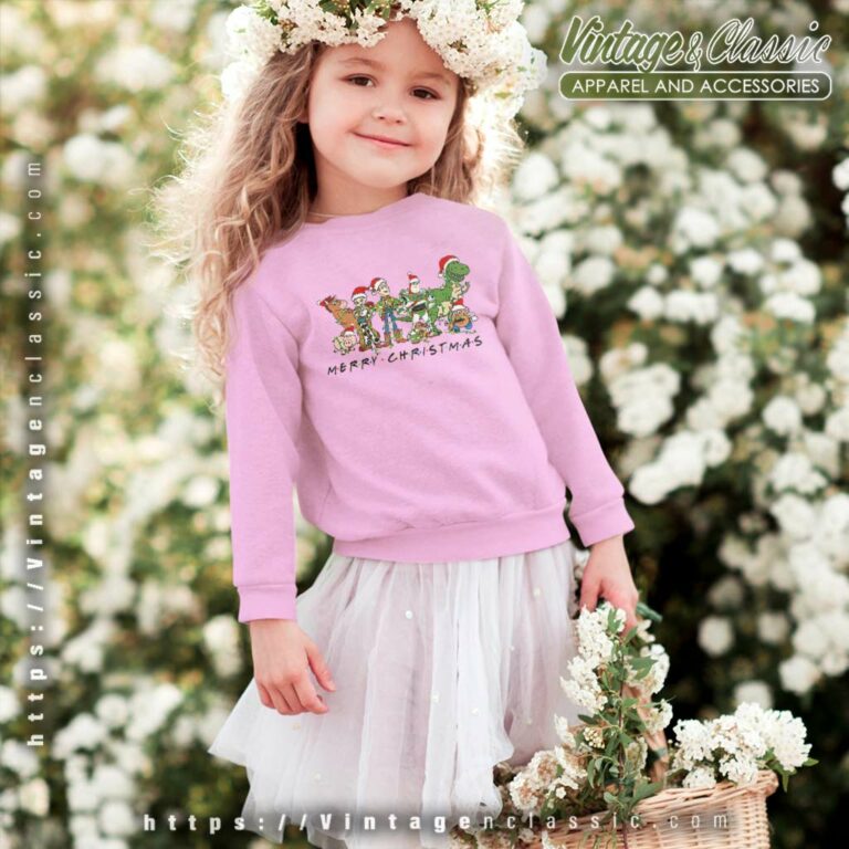 Toy Story Friends Merry Christmas kids Sweatshirt Toy Story Friends Merry Christmas kids Sweatshirt