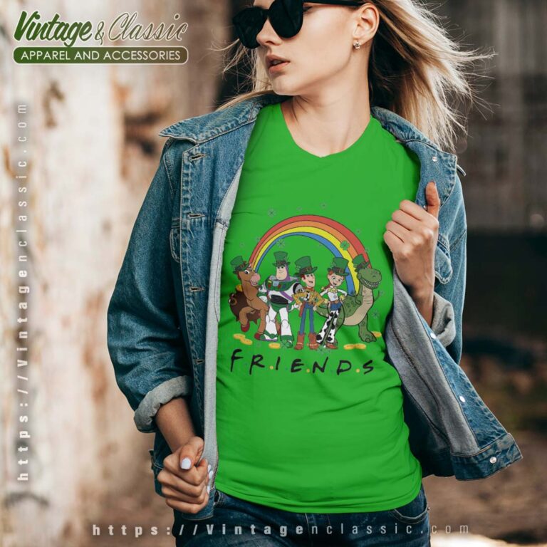 Toy Story Friends St Patricks Day Vneck Toy Story St Patricks Day Shirt Toy Story Friends St Patricks Day Vneck Toy Story St Patricks Day Shirt