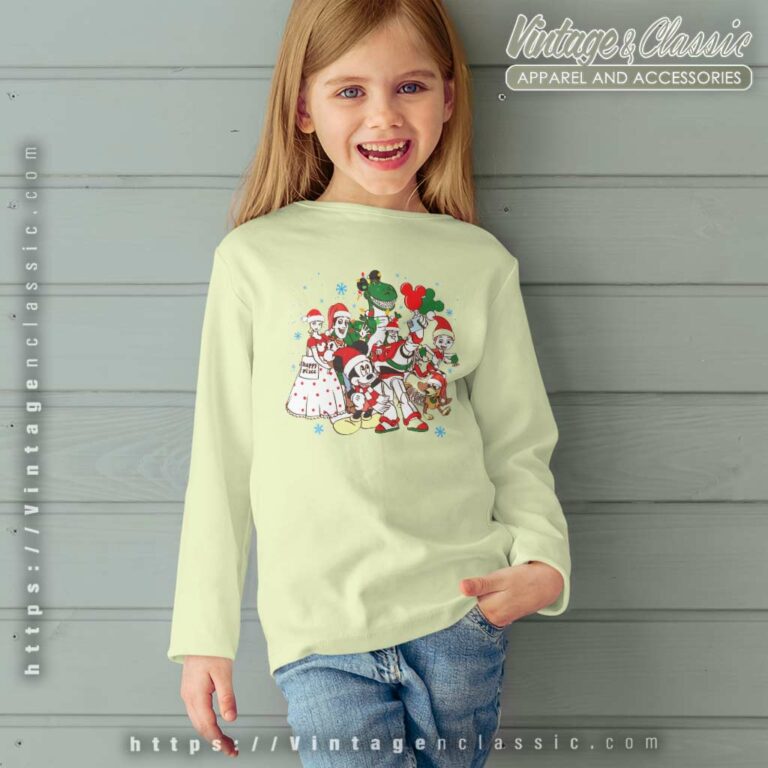 Toy Story Mickey Merry Christmas kids Longsleeve Toy Story Mickey Merry Christmas kids Longsleeve