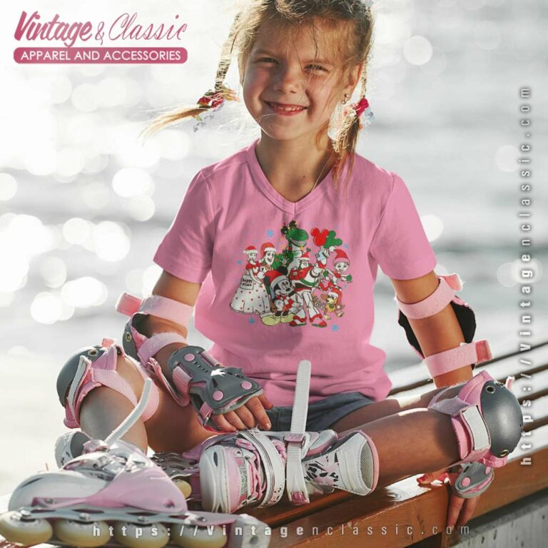 Toy Story Mickey Merry Christmas kids Vneck Toy Story Mickey Merry Christmas kids Vneck