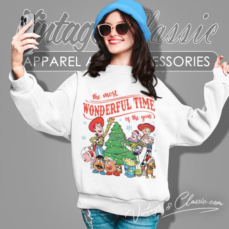 Toy Story Wonderful Time Of The Year Sweatshirt Toy Story Wonderful Time Of The Year Sweatshirt