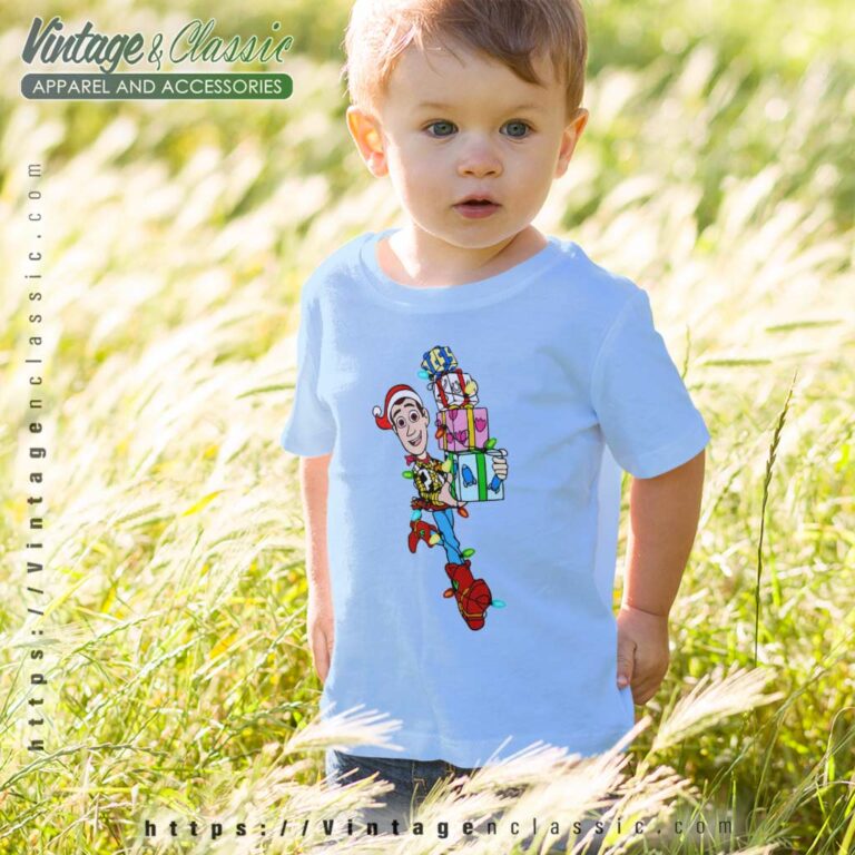 Toy Story Woody Merry Christmas kids tshirt Toy Story Woody Merry Christmas kids tshirt