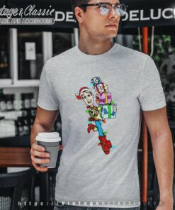 Toy Story Woody Merry Christmas tshirt