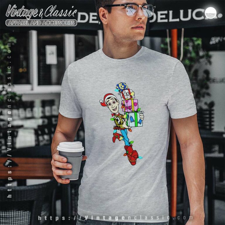 Toy Story Woody Merry Christmas tshirt Toy Story Woody Merry Christmas tshirt