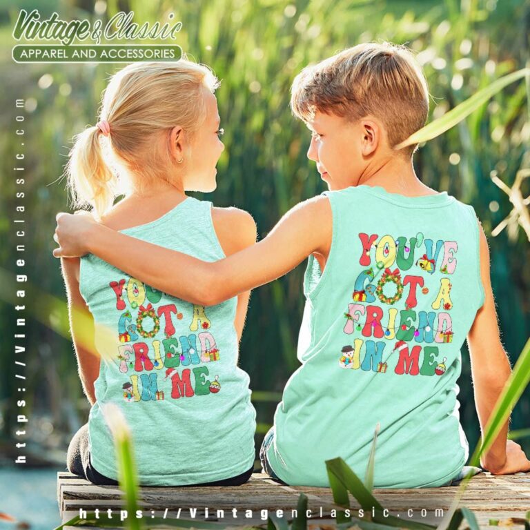 Toy Story Youve Got A Friend In Me Christmas kids Tanktop 1 Toy Story Youve Got A Friend In Me Christmas kids Tanktop 1