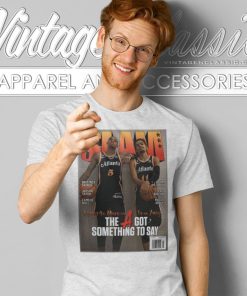 Trae Young And Dejounte Murray Atlanta Hawks Nba Slam Cover Shirt 5 Trae Young And Dejounte Murray Atlanta Hawks Nba Slam Cover T Shirt