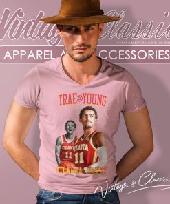 Trae Young Ice Trae Atlanta Hawks V Neck TShirt