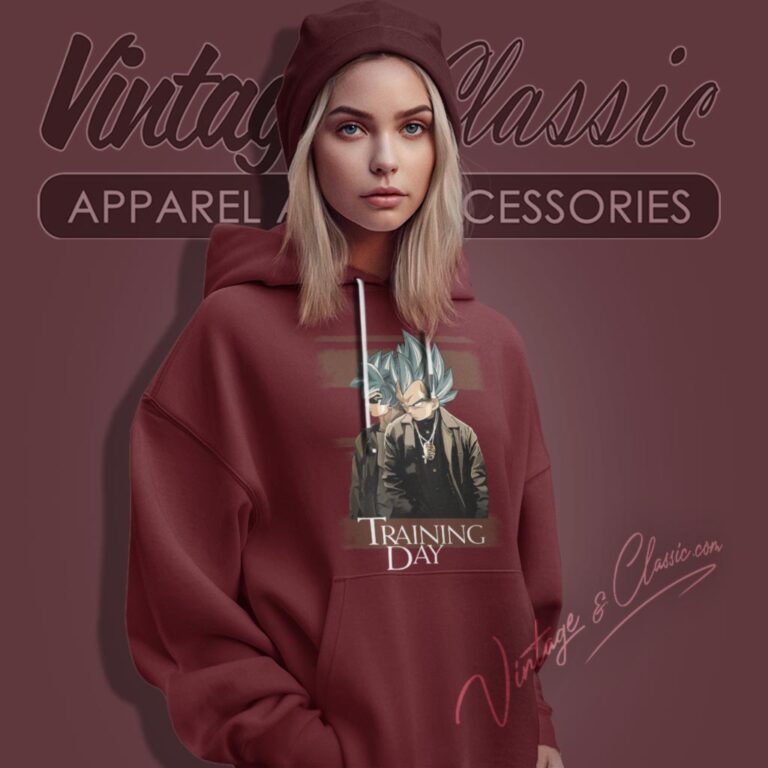 Training Day Goku Vegeta Dragon Ball Hoodie Training Day Goku Vegeta Dragon Ball Hoodie