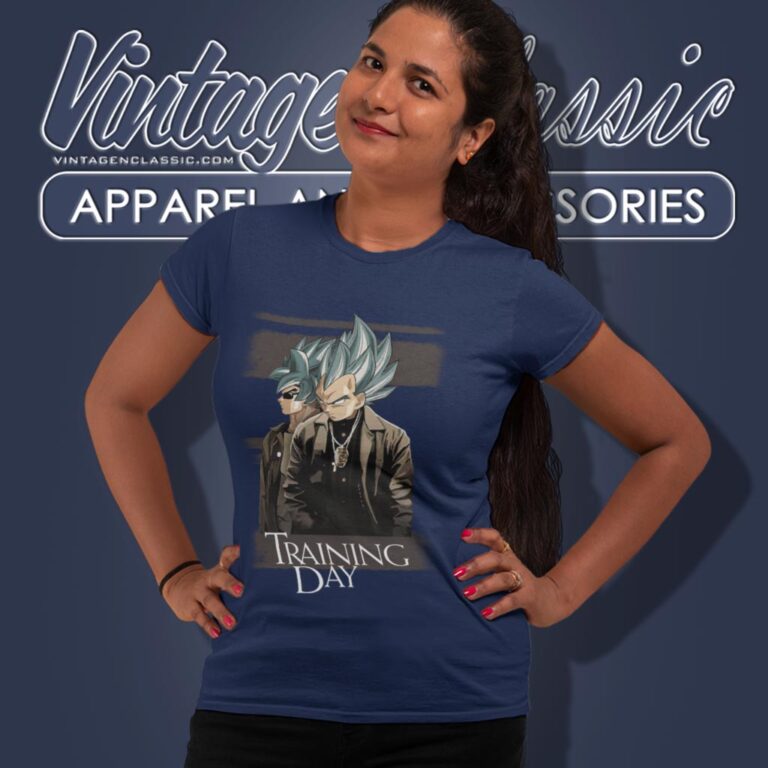 Training Day Goku Vegeta Dragon Ball Women T Shirt Training Day Goku Vegeta Dragon Ball Women T Shirt
