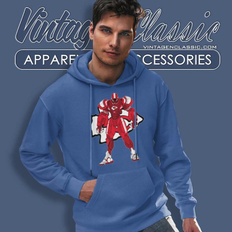 Transformer Robot Kansas City Chiefs Hoodie Transformer Robot Kansas City Chiefs Hoodie