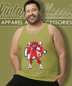 Transformer Robot Kansas City Chiefs Tank Top Racerback