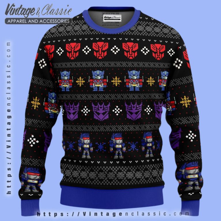 Transformers Robots Disguise Ugly Christmas Sweater Ugly Christmas Sweater Transformers Robots Disguise Ugly Christmas Sweater Ugly Christmas Sweater