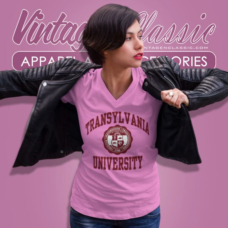 Transylvania University V Neck TShirt Transylvania University V Neck TShirt