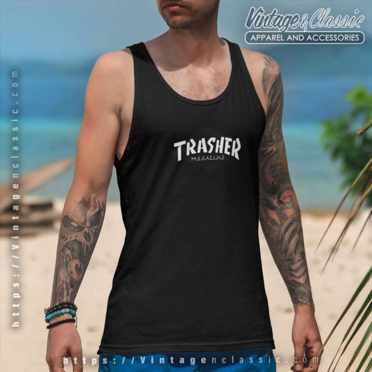Trasher Thrasher Magazine Tank Top Racerback Trasher Thrasher Magazine Tank Top Racerback