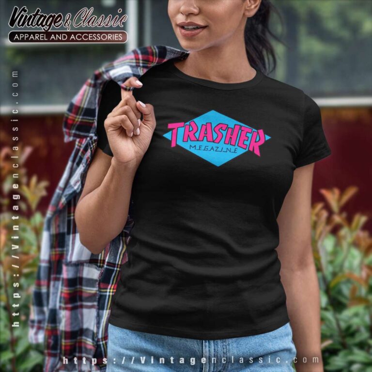 Trashers Thrasher Magazine Women TShirt Trashers Thrasher Magazine Women TShirt